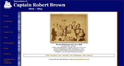 Desktop Screenshot of captainbrown.net